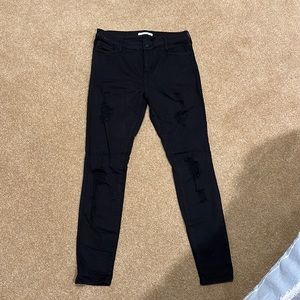 Black Ripped Jeans